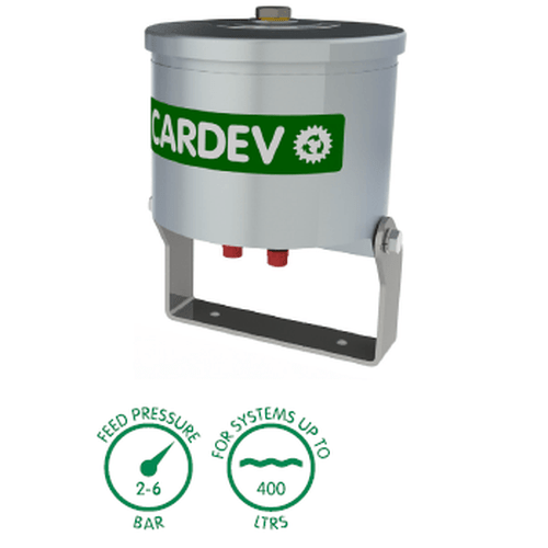Cardev SDU-H8 bypasfilter incl. filterelement SDFC