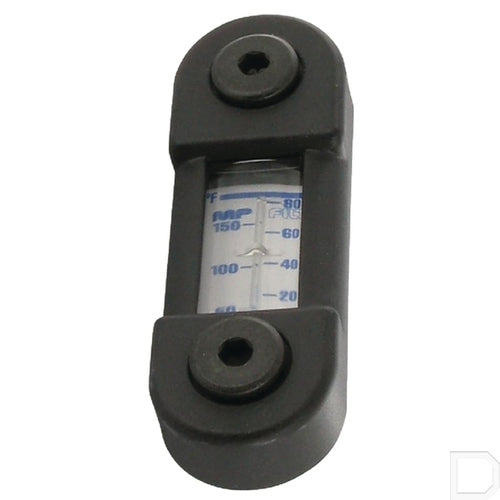 Peilglas / temperatuurmeter 76mm M10