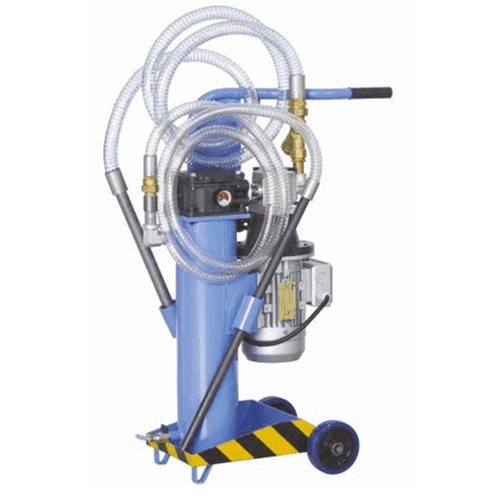 Mobiele filtratie unit 34L/min 230 VAC zonder element